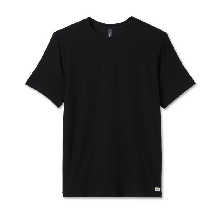 Vuori Strato Tech Tee - Men's, BLACK, V126